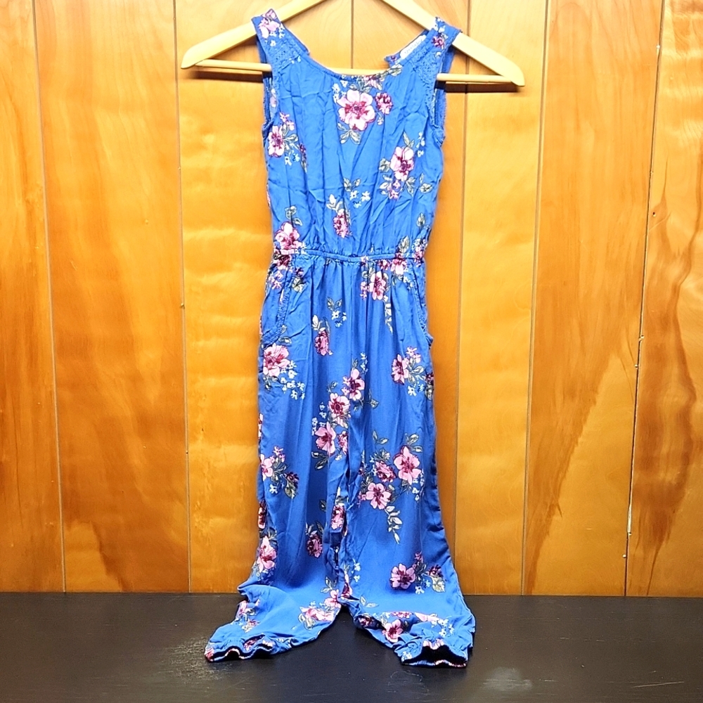 Girls Floral Romper